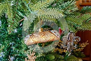 Cannoli Christmas Tree Ornament