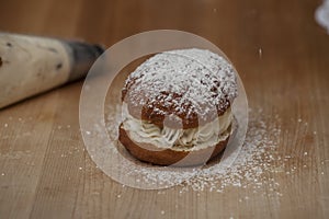 Cannoli Filled Donut