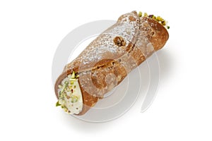 Cannolo , italian pastry dessert