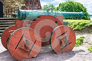 Cannon in Akershus Fort - Oslo