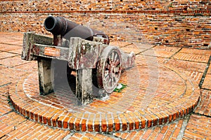 Cannon at Anping Fort Zeelandia in Tainan, Taiwan