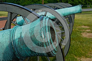 Cannon barrel detail