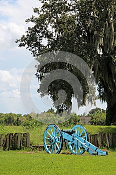 Cannon at Chalmette Battlefield