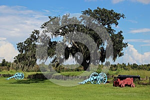 Cannon at Chalmette Battlefield