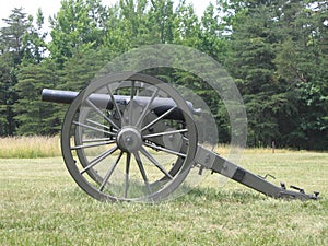 Cannon at Chancellorville