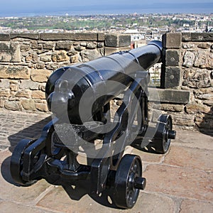 Cannon Edinburgh castle