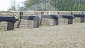 Cannon gun at Shanes Castle photo