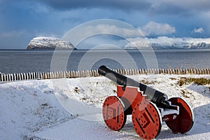 Cannon in Hammerfest