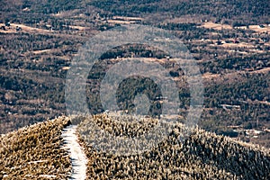 Cannon Mountain in Franconia, NH via Hi-Cannon, Kinsman Ridge, a