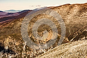 Cannon Mountain in Franconia, NH via Hi-Cannon, Kinsman Ridge, a photo