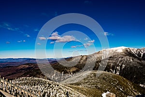 Cannon Mountain in Franconia, NH via Hi-Cannon, Kinsman Ridge, a photo