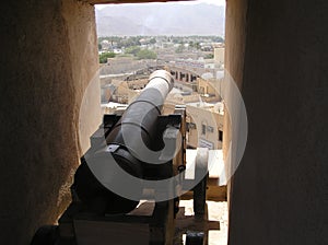 Cannon of Nizwa Fort