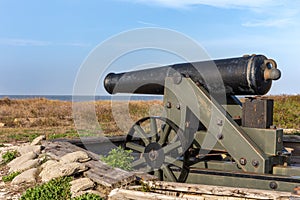 Cannon Outside of Fort Morgan in Alabama