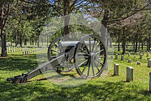 Cannon At The Stones River National Battlefield And Cemetery