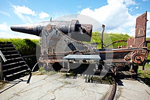 Cannon in Suomenlinna fortress