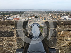 Cannon Edinburgh castle