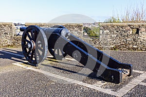 Cannon on the walls of Derry