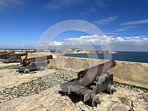Cannons at the Fortaleza de Sagres