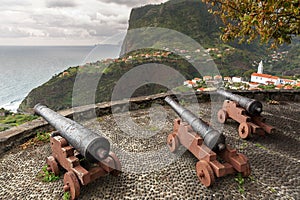 Cannons at the Fortress of Faial
