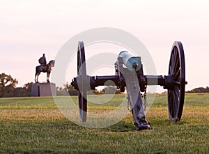 Cannons at Manassas Battlefield