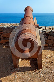 Cannons on Preguica, Sao Nicolau island, Cape Verde photo