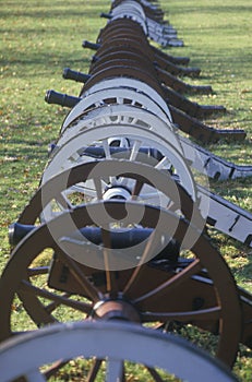 Cannons at the Revolutionary War National Park