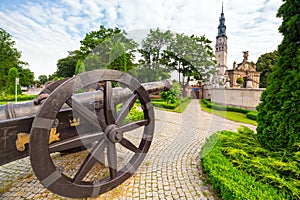 Cannons under Jasna Gora monastery in Czestochowa