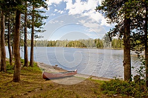 Canoe by Nevada Wrights Lake