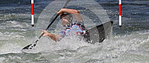 Canoe slalom ICF World Cup - Ben Hayward ( Canada )