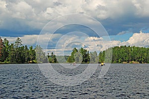 Canoeing out of the clouds