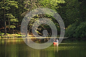 Canoeing on Quiet Waters