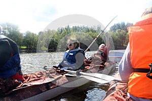 Canoers on the river