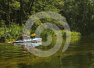 Canoing