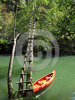 Canoing adventure photo