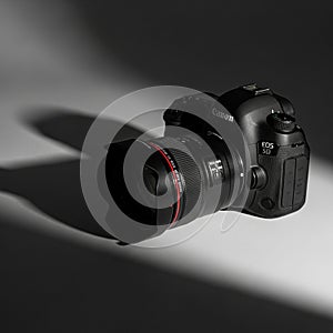 Canon EOS 5D DSLR camera with