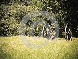 Canon On A Hill Vicksburg Mississippi Battlefield