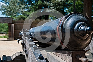 Canon inside a Fort