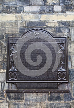 Canongate World War One Memorial in Edinburgh