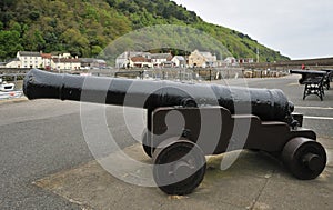 Canons, Minehead Old Harbour photo