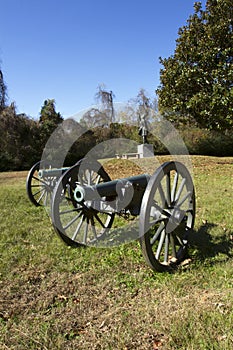 Canons in Vicksburg Military Park