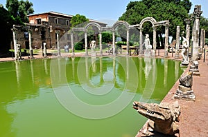 The Canopo in Hadrian Villa, Tivoli - Rome