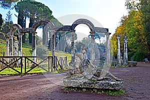 Canopus at Villa Adrian in Tivoli, Italy