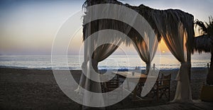 Canopy on Beach