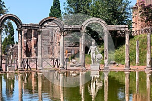 Canopy detail - Hadrian`s Villa in Tivoli