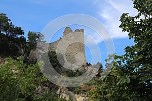 Canossa, Italy, Matilde of Canossa museum, touristic place in Reggio Emilia