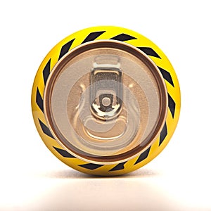 Cans with water droplets