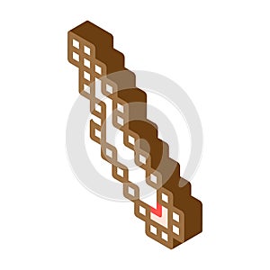 cant boos isometric icon vector illustration