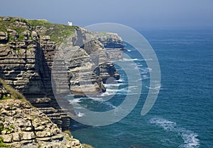 Cantabria, coastal landscape photo