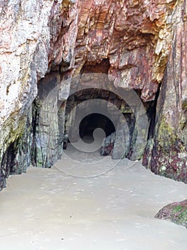 Cantabrian sea Caves, cuevas marinas Spain Asturias photo