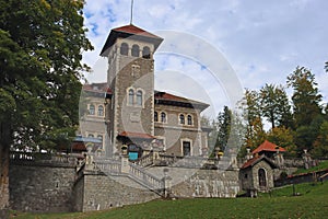 Cantacuzino Castle in Busteni, Romania